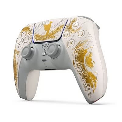 Геймпад Sony PlayStation 5 DualSense Ghost of Yotei Gold Limited Edition — фото 4