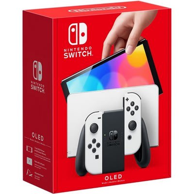 Игровая консоль Nintendo Switch OLED 64GB White — фото 5