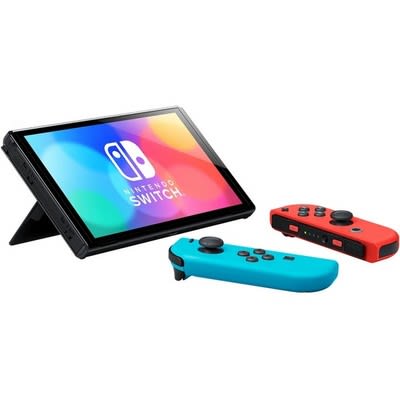 Игровая консоль Nintendo Switch OLED 64GB Neon — фото 4
