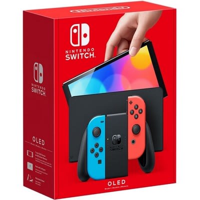 Игровая консоль Nintendo Switch OLED 64GB Neon — фото 5