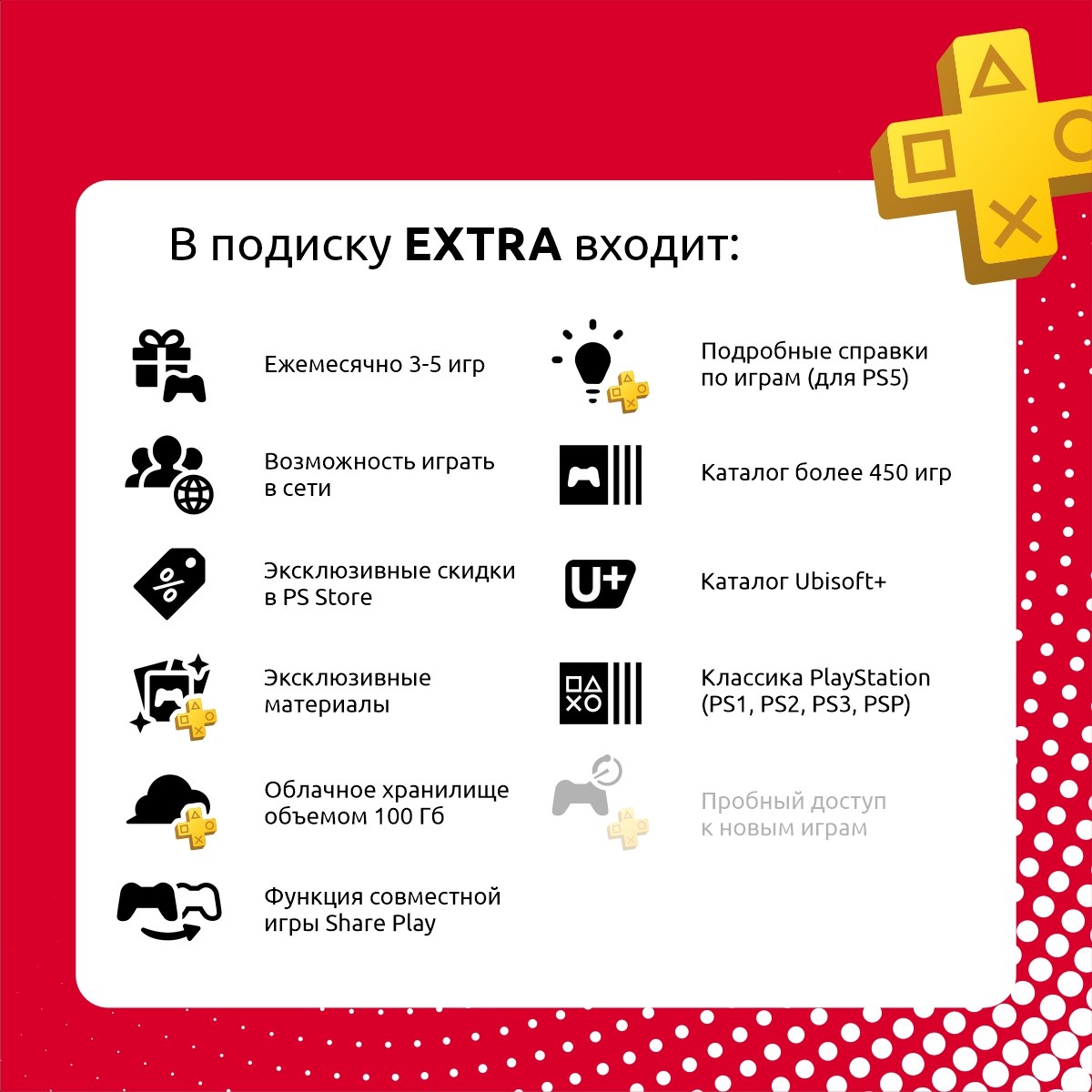 ПО: PS Plus Extra на 3 месяца (Турция) — фото 2